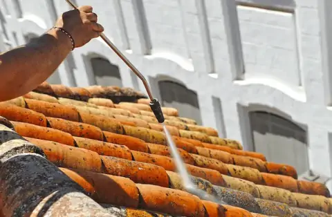 Nettoyage de toitures - Saint-Paul-Flaugnac